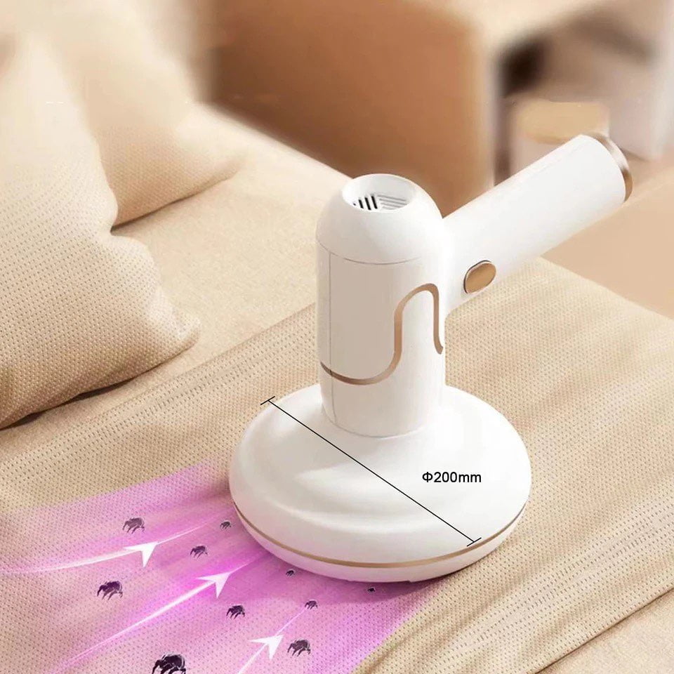 Aspiratore Antiacaro Wireless 3 in 1 | Triplo Filtro HEPA, Batteria Ricaricabile, Ideale per Materassi e Tessuti