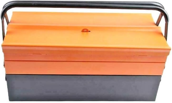 Cassetta Attrezzi Professionale 85 Pezzi | Valigetta in Metallo 5 Scomparti | Acciaio Cromo Vanadio