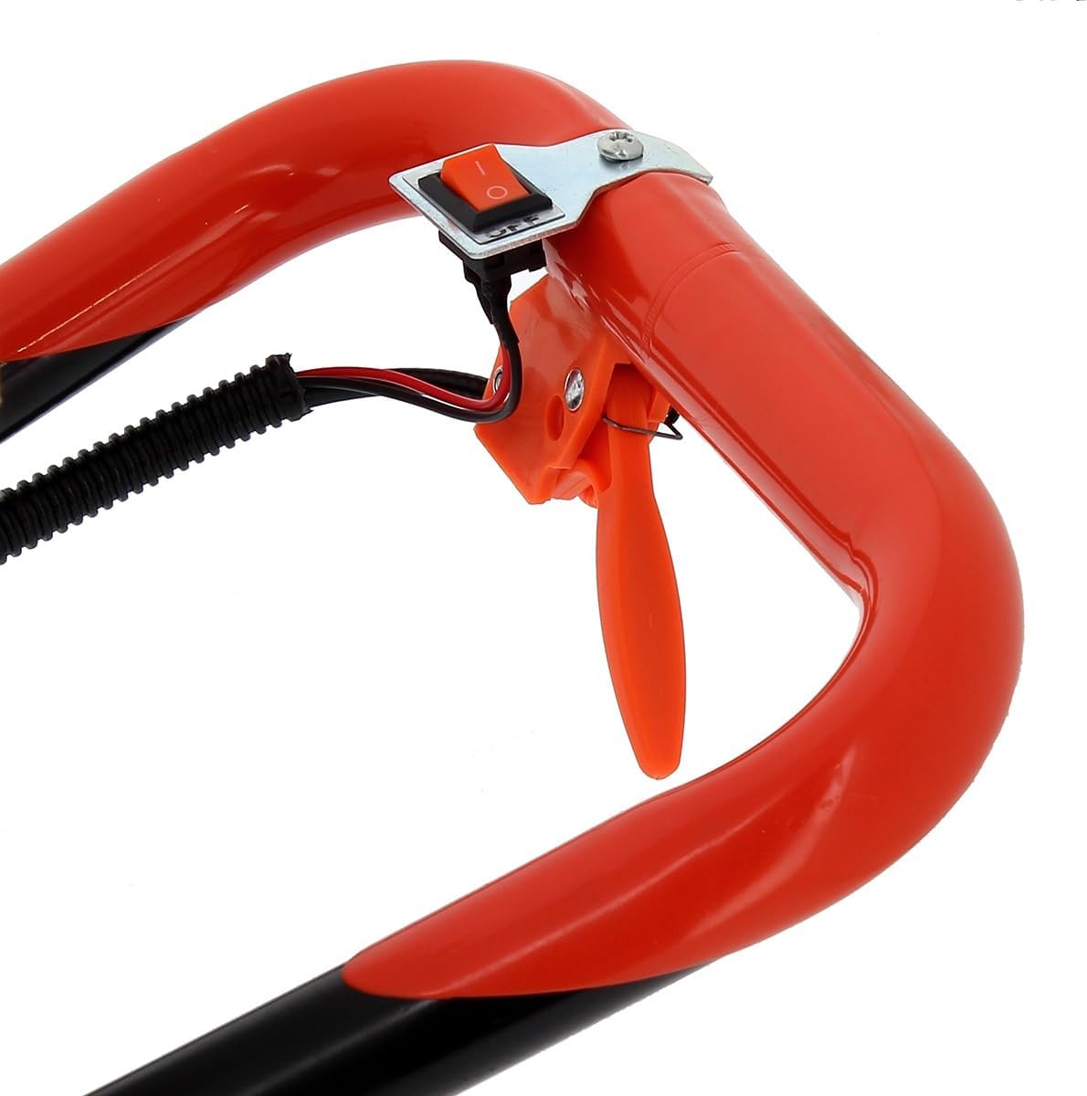 Trivella a Scoppio STAGLUCK 52cc – Motore 2 Tempi Potente | Set 3 Punte 100/150/200 mm | Trapano per Terreno Professionale | Scavatore di Buche per Pali e Piante