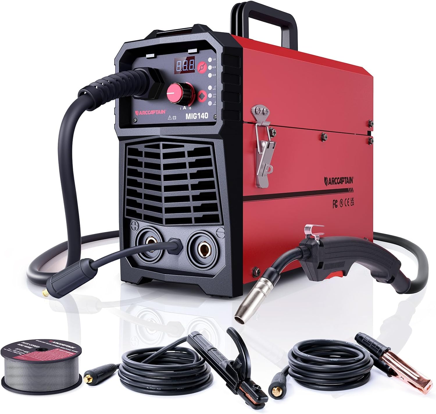 Saldatrice a Filo Continuo 3 in 1 MIG-MMA-TIG 550 | Display Digitale | 550A | Tecnologia IGBT | Professionale Multifunzione