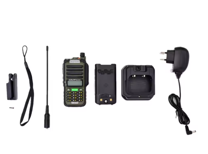 Baofeng BF-A58S | Radio Ricetrasmittente Professionale Dual Band UHF/VHF | Impermeabile IP67 con Batteria 4800 mAh