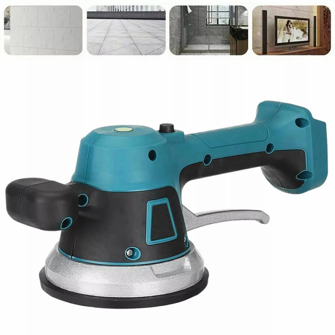 Vibratore per Piastrelle Elettrico 12V Brushless – Livellatrice per Pavimenti e Rivestimenti con Batteria al Litio 5.0Ah | Coppia 30Nm | Ø240mm