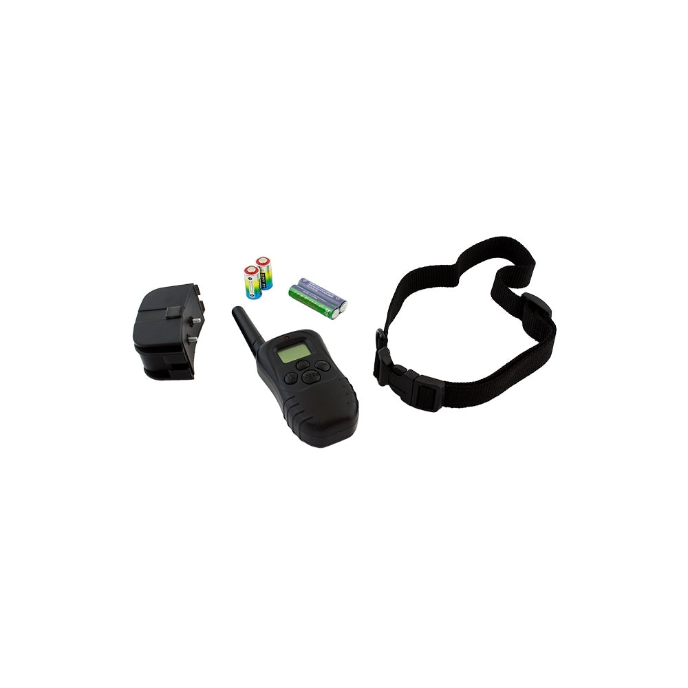 Collare Addestramento Cani con Telecomando LCD | Portata 300 m – Suono, Vibrazione e Luce – Regolabile e Sicuro